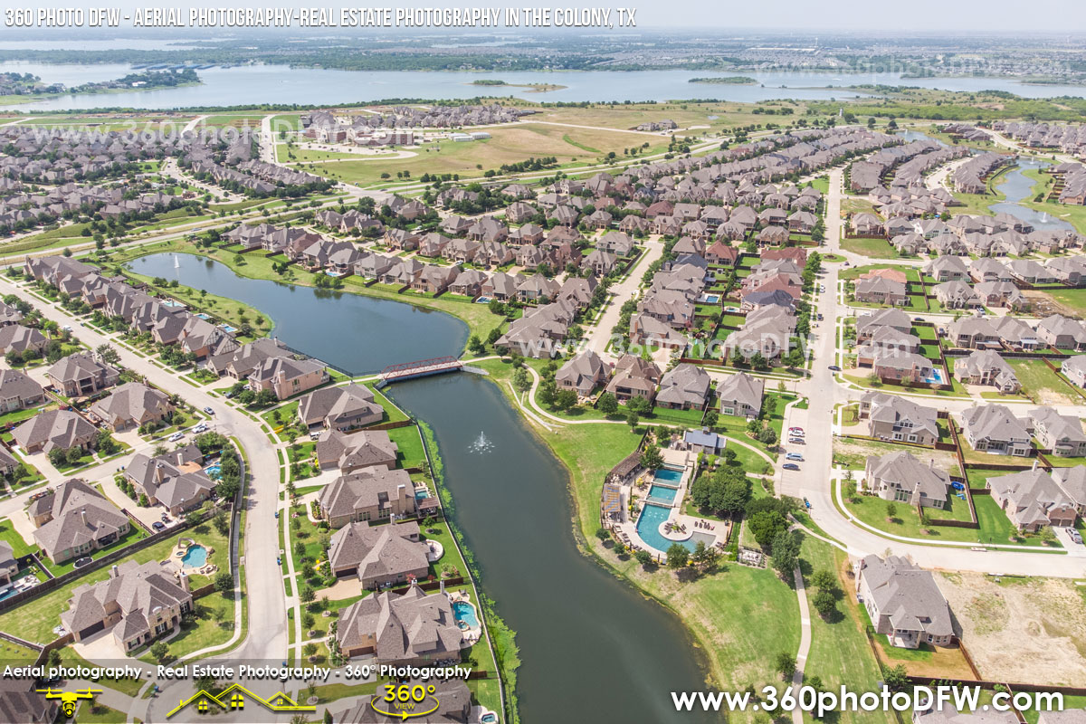 Aerial Photography, Real Estate Photography in The Colony, TX