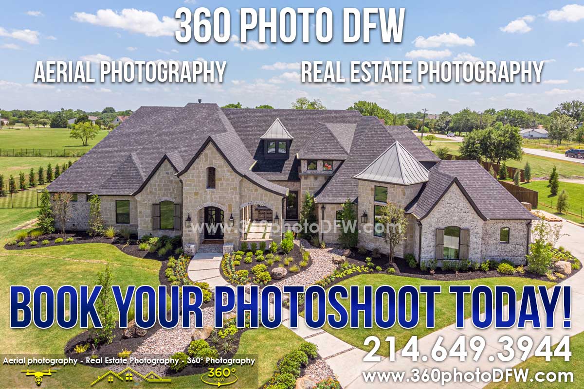 Book Dallas Aerial Photography and Real Estate Photography - 360 Photo DFW - 214.649.3844